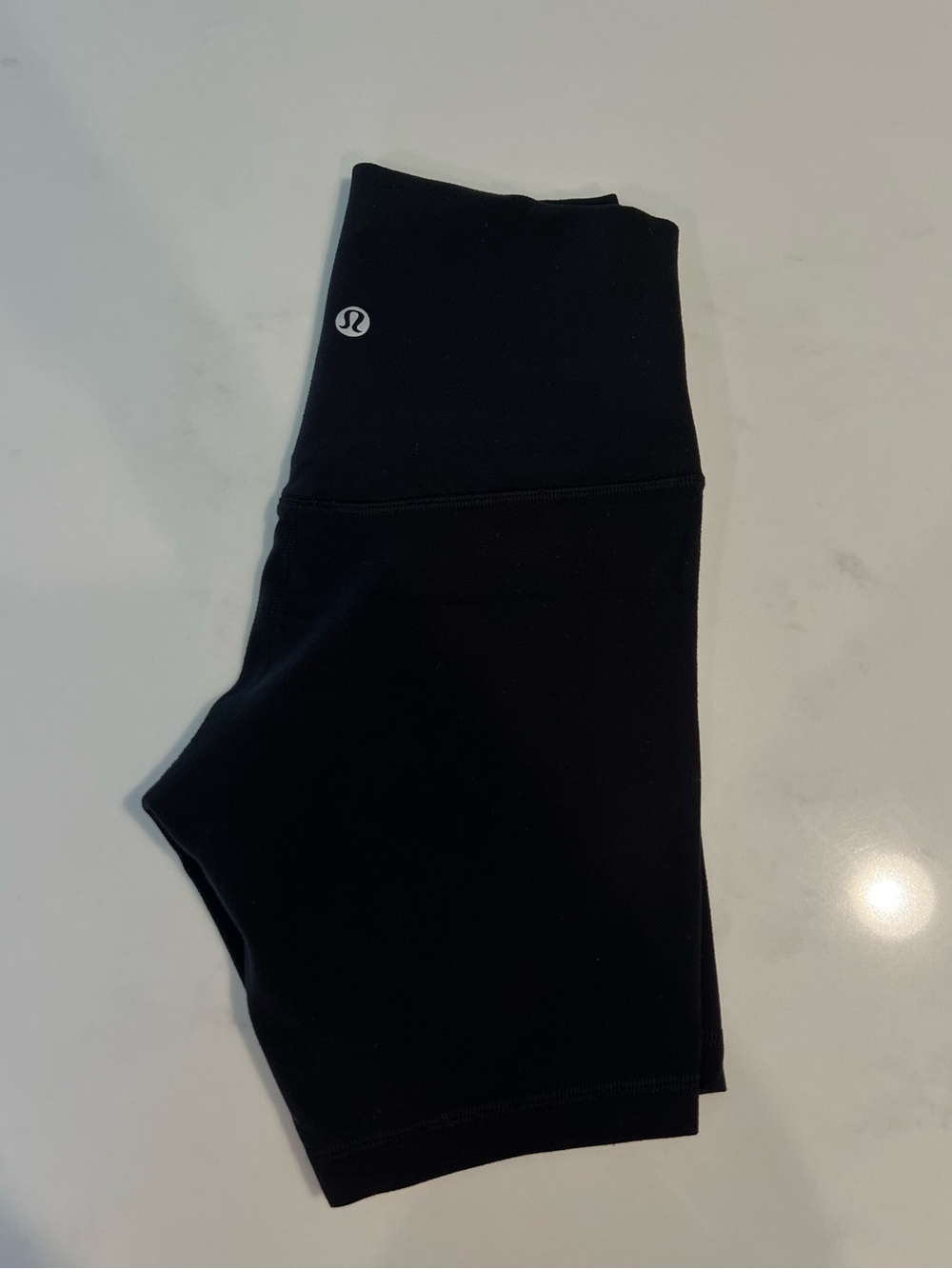 Black Lululemon Align Biker Shorts